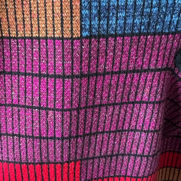 Mara Hoffman Radial Sweater Cape Poncho RARE One Size Fits All sizing - Picture 6 of 8